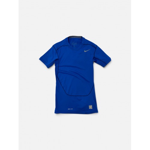 Nike Pro Combat Dri-FIT Γυναικείο Compression T-Shirt Μπλε